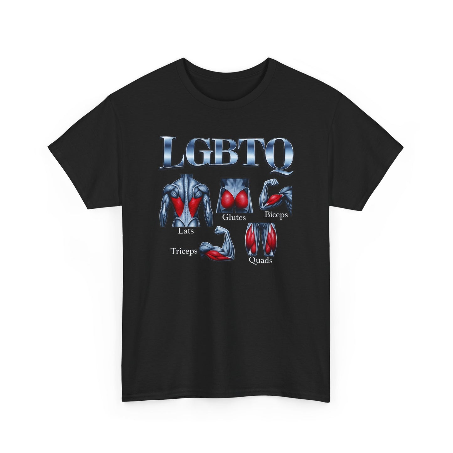 LGBTQ Muscle T‑Shirt