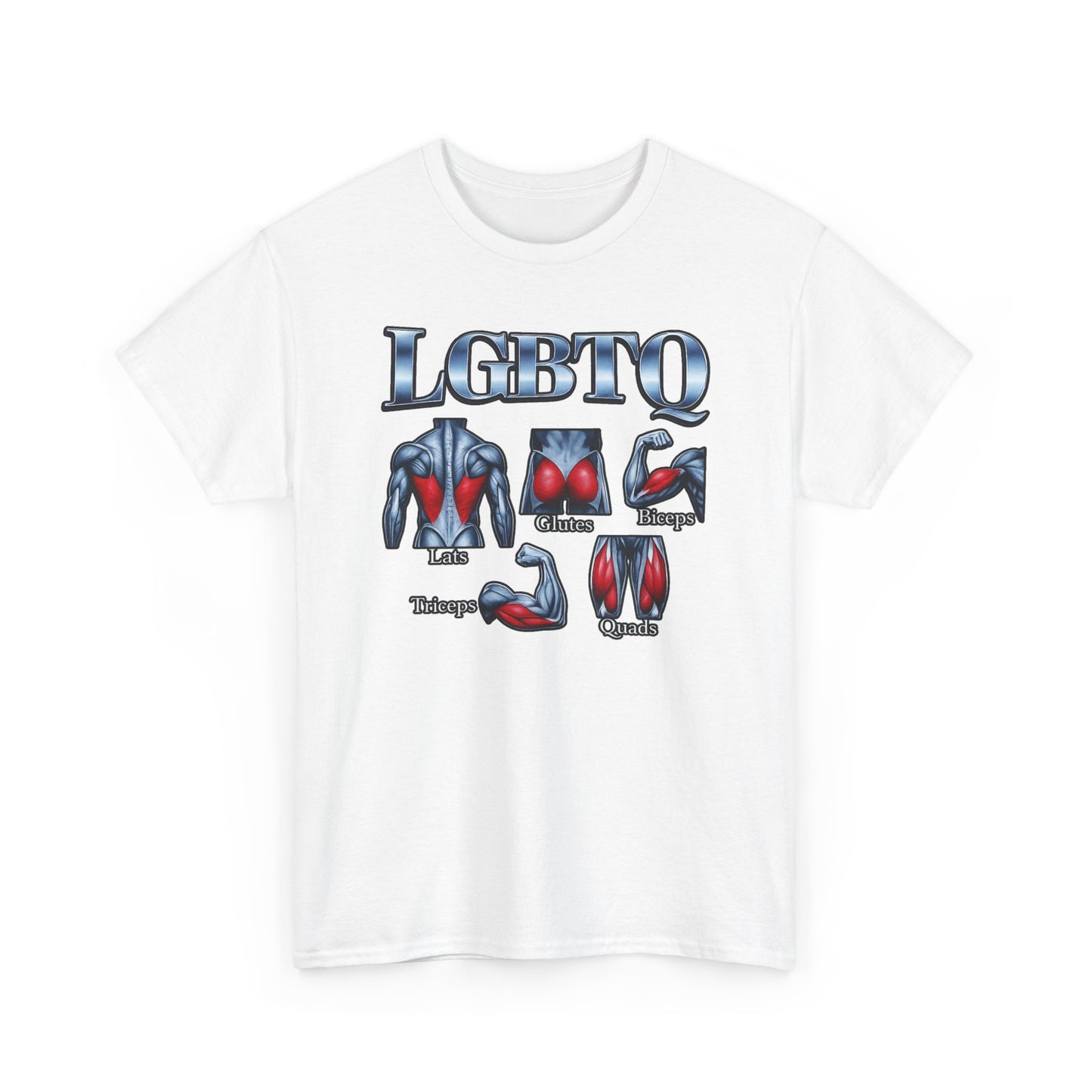 LGBTQ Muscle T‑Shirt