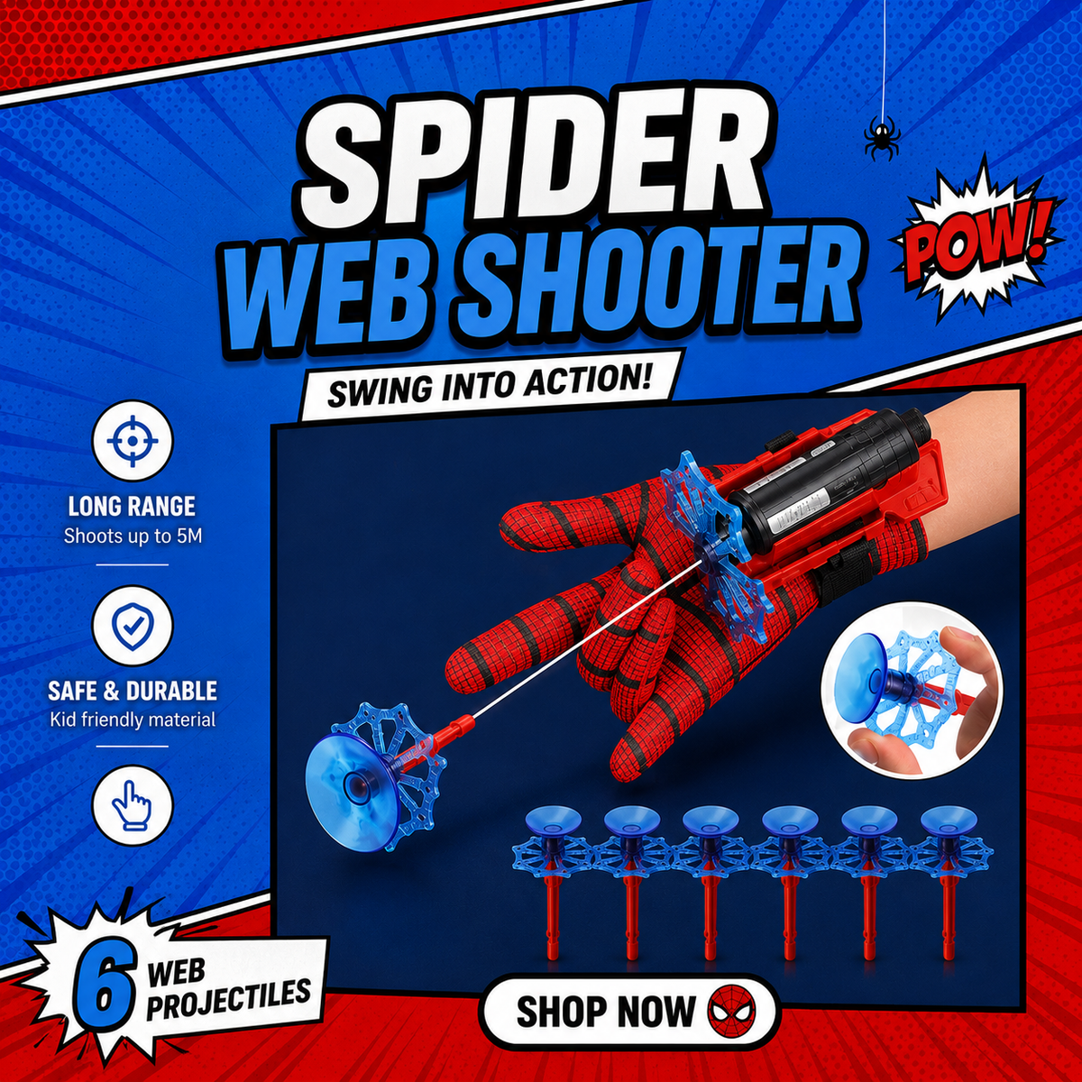 Revora™Spider Web Shooter